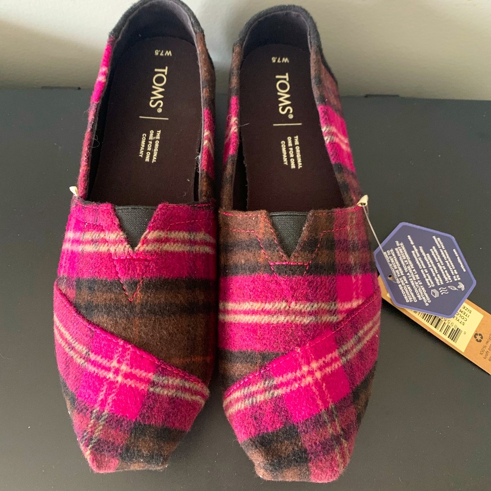 Tom’s Fuchsia Cozy Plaid CloudBound Classics